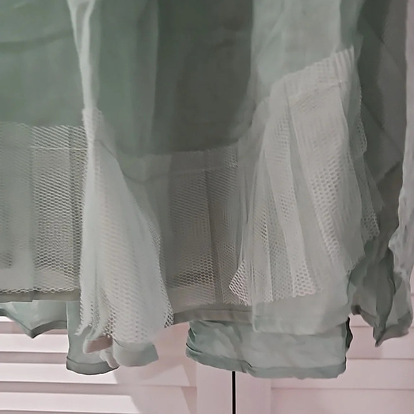 FRANCESCA'S Mi Ami Mindy Off The shoulder mini in mint size small NWT - Picture 8 of 9